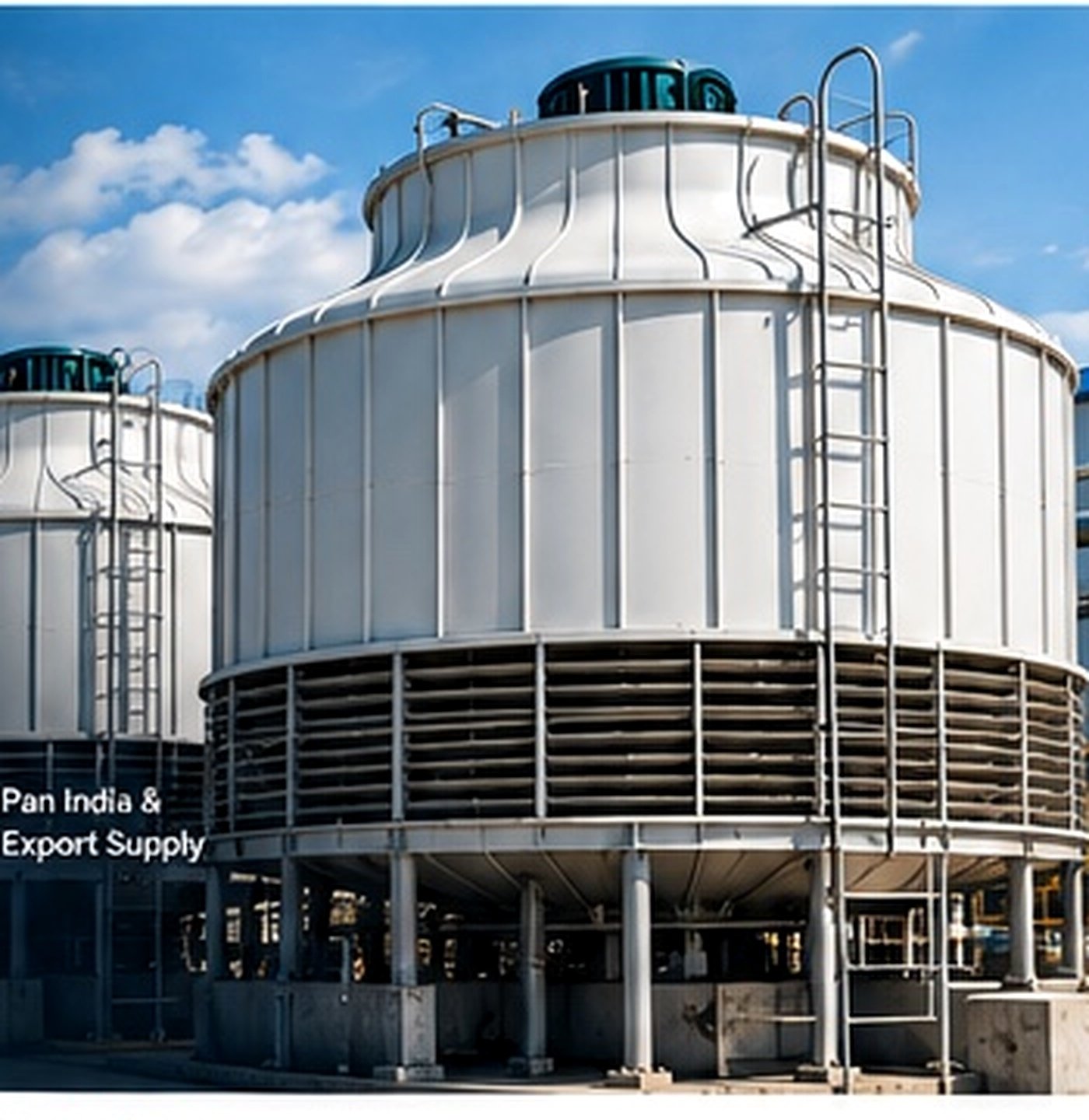 Industrial cooling tower