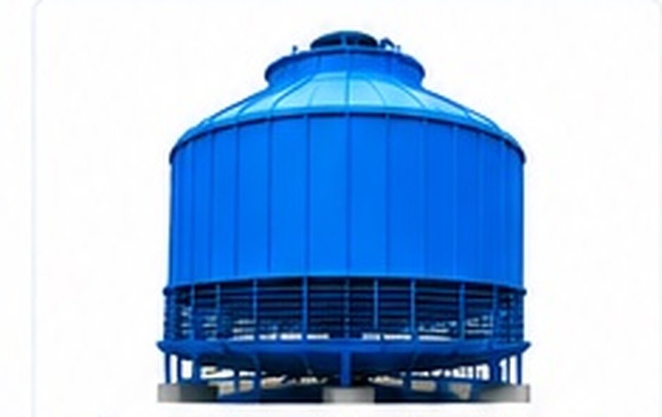 Counterflow cooling tower